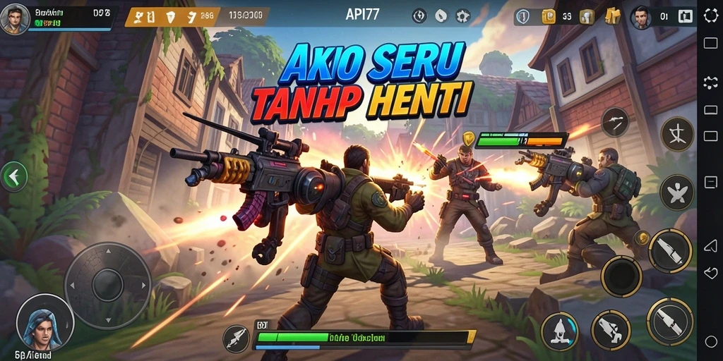 Gameplay seru dari API77 dengan aksi yang mendebarkan.