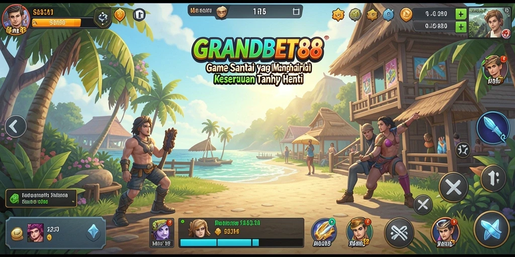 Tampilan menarik dari gameplay seru GRANDBET88