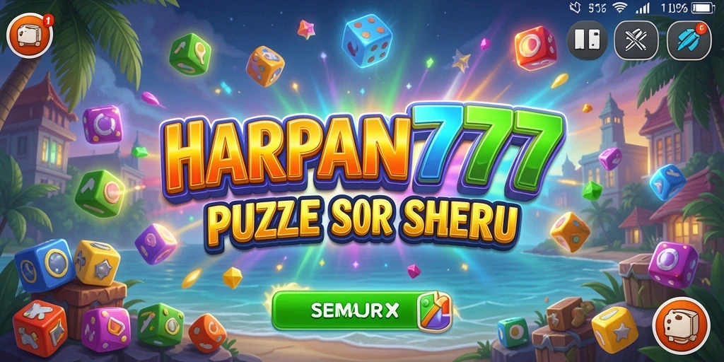 Screenshot gameplay <strong>HARAPAN777</strong> menunjukkan tantangan mengasyikkan dalam menyelesaikan puzzle.