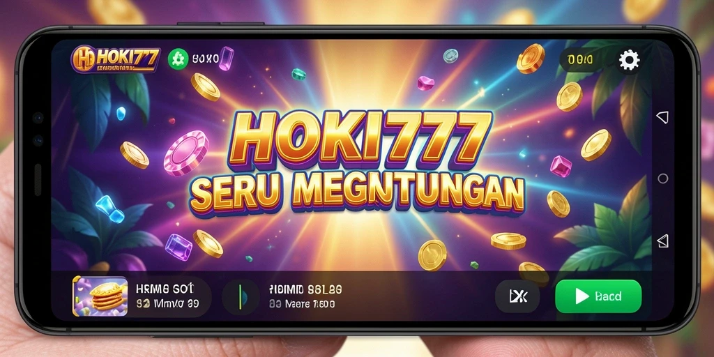 Tampilan gameplay seru dan menarik di HOKI777.