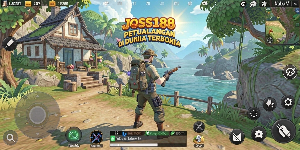 Gameplay seru di dunia terbuka JOSS188 penuh petualangan.