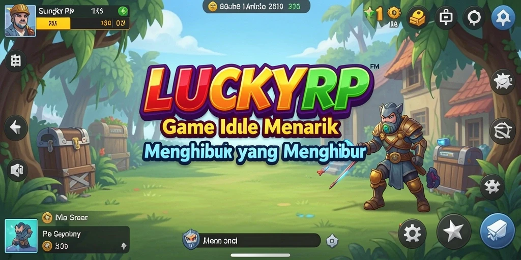 Tampilan gameplay LUCKYRP yang menarik dan interaktif.