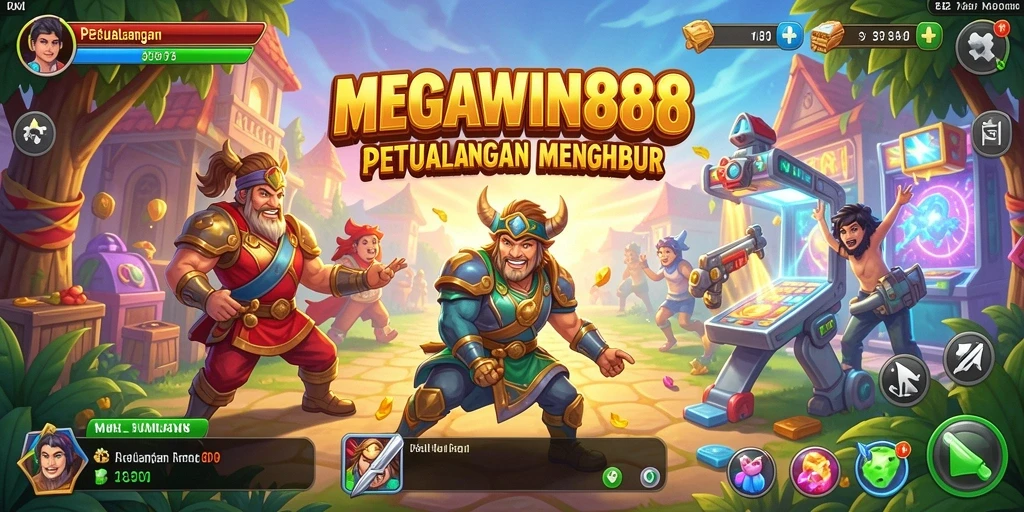 Tampilan gameplay seru dari MEGAWIN888 yang menantang.