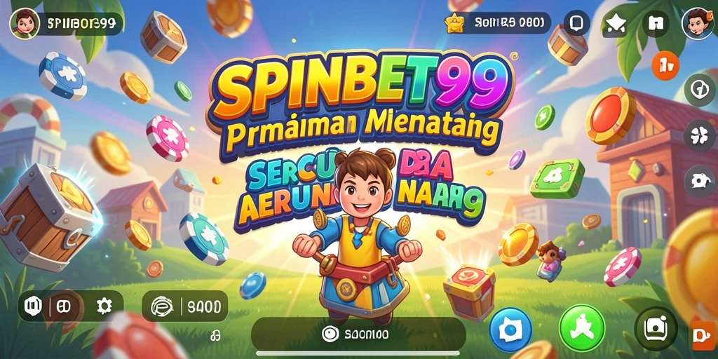 Tampilan seru gameplay SPINBET99 yang menguji keterampilan pemain.
