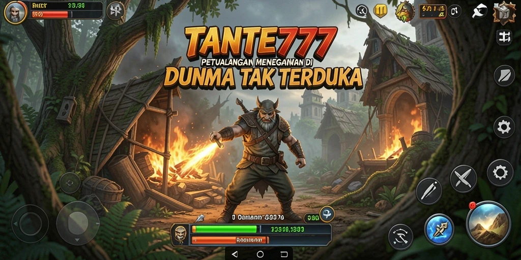 Gameplay petualangan seru di TANTE777 dengan grafis menawan.