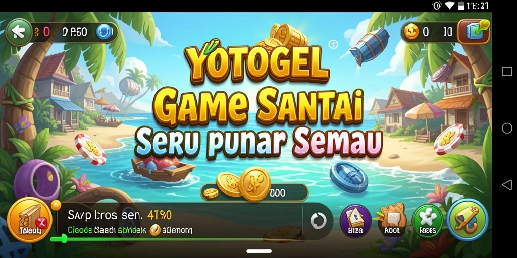 Screenshot gameplay YOTOGEL menunjukkan momen bermain yang penuh keseruan.